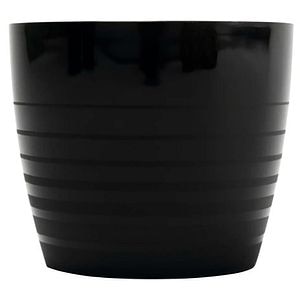 Masca ghiveci HARPLAST Silvia, D13 cm, plastic, negru