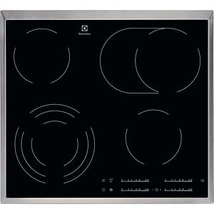 Plita incorporabila ELECTROLUX EHF46547XK, Vitroceramica, 4 arzatoare, Touch Control, negru