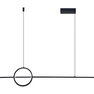 Pendul LED ERSTE Hera, 2800lm, 40W, IP20, negru