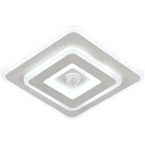 Plafoniera LED ERSTE Deco, senzor, 18W, 1950lm, IP20, alb