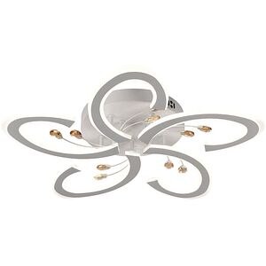 Plafoniera LED ERSTE Tasha, 100W, 10800lm, IP20, alb