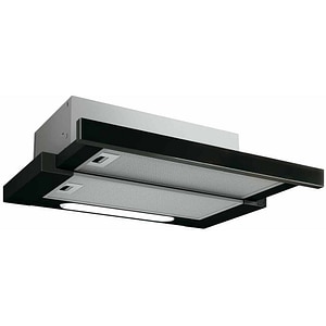 Hota incorporabila telescopica ELICA Elite 14 Lux BL/A/60, 1 motor, 368 m3/h, L 60 cm, negru