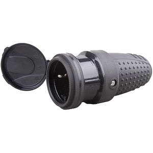 Priza impamantare ENTAC,3680W, 16A, IP44, negru