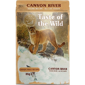 Hrana umeda pentru pisici TASTE OF THE WILD Canyon River, Adult, Mix in sos, 12 x 85 g