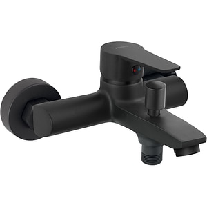 Baterie cada-dus FERRO Ritto BTR1BL, alama sanitara, negru