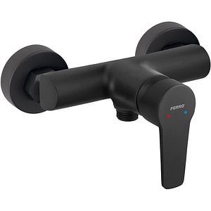 Baterie dus FERRO Ritto BTR7BL, alama sanitara, negru
