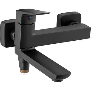 Baterie cada-dus FERRO Vitto Verdeline BVI1RVLBL, alama sanitara, negru