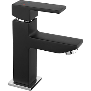 Baterie lavoar FERRO Zicco BZI2BL, alama sanitara, negru