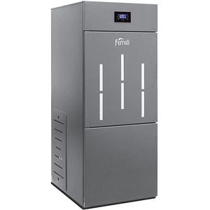 Cazan pe peleti FERROLI Biopellet Pro, 35 kW, 70 x 79 x 165 cm