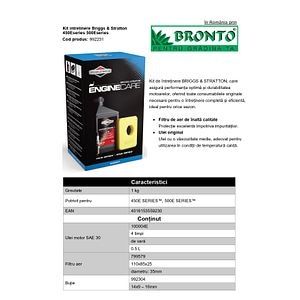 Kit intretinere motor, ulei motor SAE 30, filtru aer, bujie, 450E, 550E, Briggs & Stratton