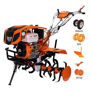 Motosapa pe benzina, Ruris 1150 KSA, 390 CC, 13 CP, latime lucru 75-110 cm, 4 timpi, + accesorii
