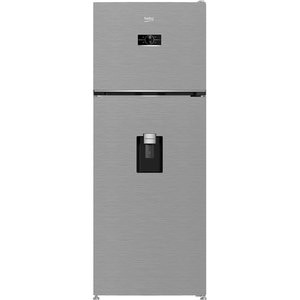 Frigider cu doua usi BEKO B5RDNE504LDXB, No Frost, 477 l, H 186.5 cm, Clasa E, Dozator apa, argintiu