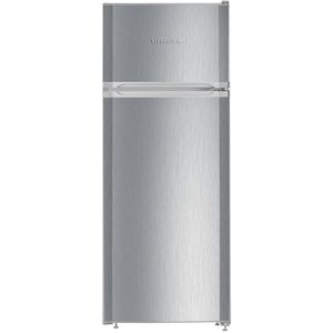 Frigider cu doua usi LIEBHERR CTPele231-26, SmartFrost, 234 l, H 140 cm, Clasa E, argintiu