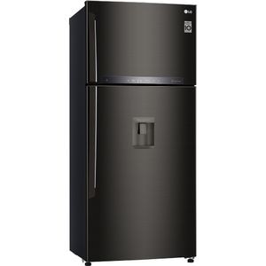 Frigider cu doua usi LG GTF744BLPED, No Frost, 509 l, H 180 cm, Clasa E, negru