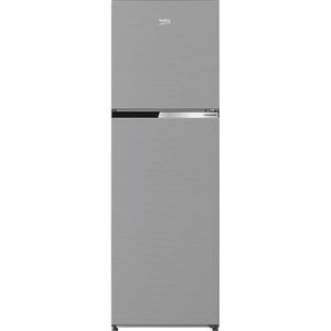 Frigider cu doua usi BEKO RDNT271I40XBN, No Frost, 250 l, H 165 cm, Clasa E, argintiu
