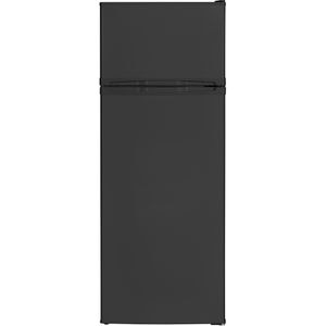 Frigider cu doua usi VORTEX VDD21SBK02H, 206 l, H 143 cm, Clasa E, negru