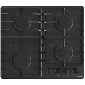 Plita incorporabila HISENSE GM643BHF, Gaz, 4 arzatoare, negru mat