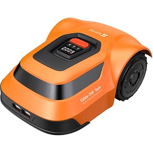 Robot de tuns iarba EZVIZ RM600, 2.5Ah, Wi-Fi, IPX6, inaltime taiere 30-70mm, 600mp, Intoarcere automata la statie, Urcare in panta, C-TOF
