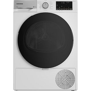 Uscator de rufe GRUNDIG GT55923 EU, Pompa de caldura, 9 kg, 15 programe, Clasa C, alb