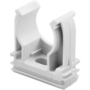 Clema pentru fixare teava GEWISS GW50604, D32mm, gri, 10buc
