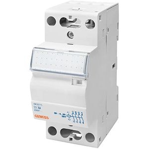 Contactor GEWISS GWD6711, 2M, 25A, alb