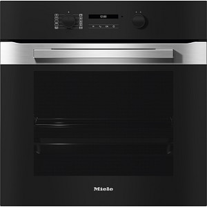 Cuptor incorporabil MIELE H 2861 B CleanSteel, Electric, 76 l, Clasa A+, Wi-Fi, negru-inox