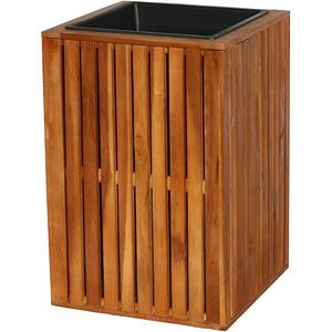 Jardiniera GARDEN STAR Acacia HD-11763, 40x40x60cm, maro