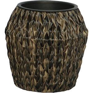 Ghiveci GARDEN STAR HD-11766-S, imitatie rachita, 27.5cm, maro