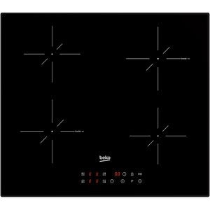 Plita incorporabila BEKO HII6442TBO, Inductie, 4 arzatoare, Touch Control, negru