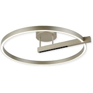 Plafoniera LED KLAUSEN Himera, 48W, 4000K, IP20, argintiu