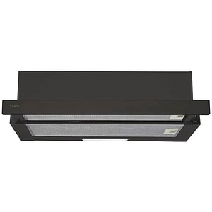 Hota incorporabila telescopica CANDY CBT625/2B/1, 1 motor, 332 m3/h, L 60 cm, negru