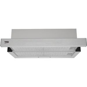 Hota incorporabila telescopica BEKO HNT63322XH, 1 motor, 320 m3/h, L 60 cm, inox