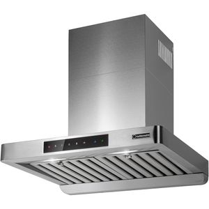 Hota decorativa TURBIONAIRE Tech 60 S TTE60WPS, 1 motor, 711 m3/h, L 60 cm, inox