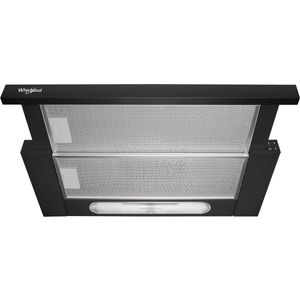 Hota incorporabila telescopica WHIRLPOOL WAHTT 64 LM K, 1 motor, 581 m3/h, L 60 cm, negru