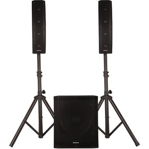 Sistem audio VORTEX VO2611, 300W RMS, Bluetooth, USB, FM, negru