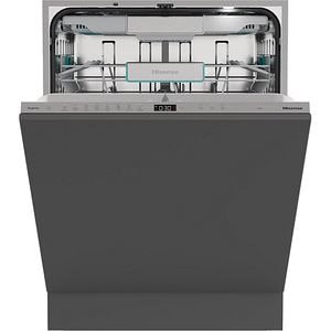 Masina de spalat vase incorporabila HISENSE HV693A65AD, 16 seturi, 7 programe, 60 cm, Clasa A, Wi-Fi, panou comanda argintiu