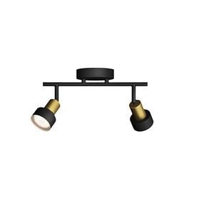 Spot LED PHILIPS 8720169299894, 2 x 5W, IP20, negru
