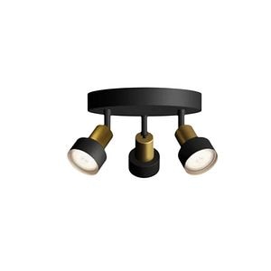 Spot LED PHILIPS 8720169299955, 3 x 5W, IP20, negru