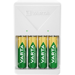 Incarcator acumulatori VARTA 57657, 4 acumulatori AA/AAA, 2100mAh