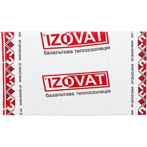 Vata minerala bazaltica fatada Izovat, 1000 x 600 x 150 mm 1.2 mp