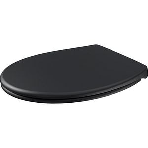 Capac WC GOODHOME Diani K03(7090), inchidere lenta, duroplast, negru