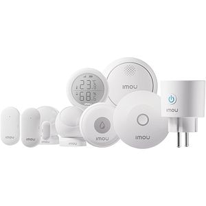 Kit sistem de alarma IMOU Smart Home Security Kit, Wi-Fi, Zigbee, alb