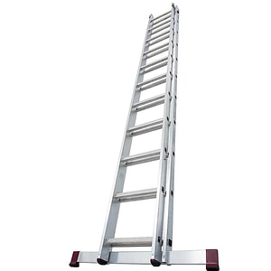 Scara culisanta KRAUSE Corda, 16 trepte, 5.5 m, aluminiu