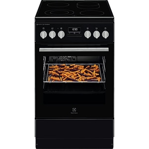 Aragaz ELECTROLUX LKR564275K, SteamBake, AirFry, 4 arzatoare, Electric, L 50 cm, Grill, negru