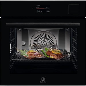 Cuptor incorporabil ELECTROLUX LOA9S3XZ, Electric, SteamPro, Autocuratare cu abur, 70 l, Clasa A++, Wi-Fi, negru