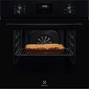 Cuptor incorporabil ELECTROLUX SurroundCook LOF3H10BK, Electric, 65 l, Clasa A, negru
