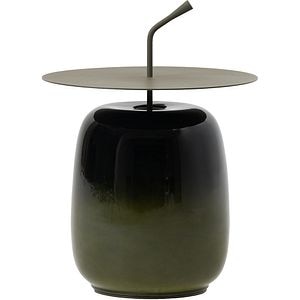 Masa terasa LIVINTWIST Pendant 11, aluminiu, 45 x 65 cm, verde