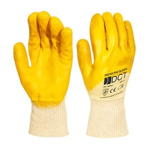 Manusi de protectie impotriva riscurilor mecanice DCT Kara, galben, marimea 9