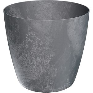 Ghiveci Dmma PROSPERPLAST, D24 cm, gri inchis