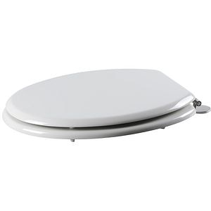 Capac WC GOODHOME Palmi MD382BX04, inchidere lenta, duroplast, alb